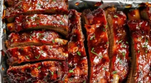 Costelinha de Porco ao Molho Barbecue