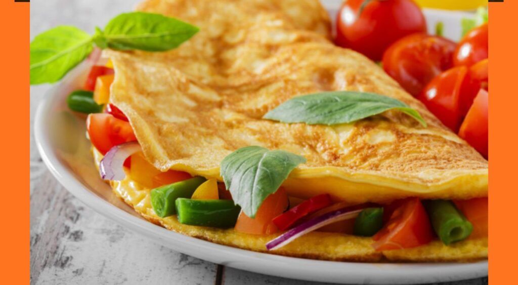Receita de Omelete Fit