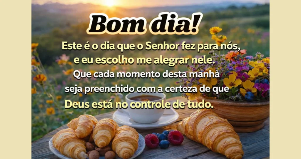 Mensagens de Bom Dia Bíblicas