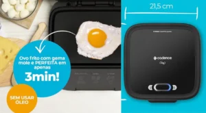 Sanduicheira elétrica cadence é boa vale a pena