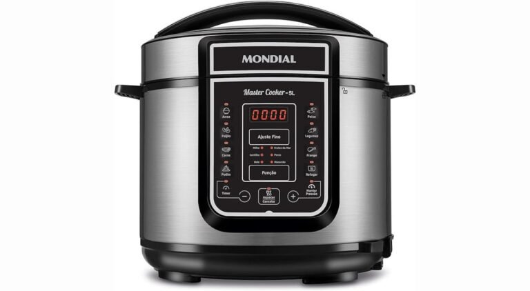 Panela de Pressão Elétrica Mondial Digital Master