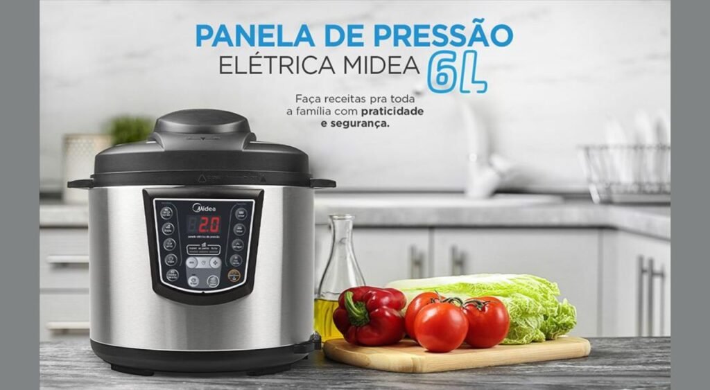 Panela de Pressão Elétrica Midea PPA71