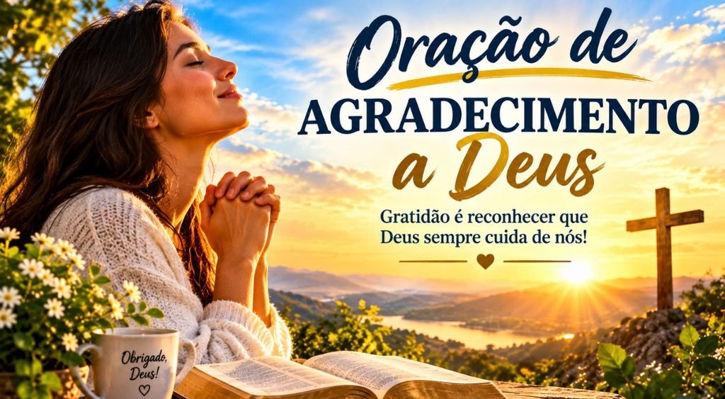oração de agradecimento a Deus